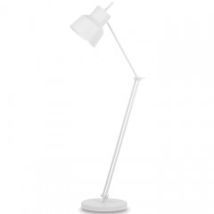 FLOOR LAMP OFFICE WHITE IRON 